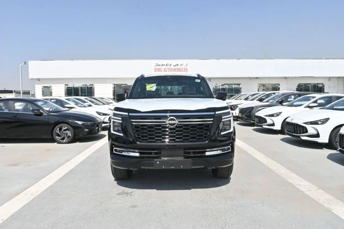 جديدة Nissan Patrol سابعاً (Y63), 3.5 l, 2026 في في الإمارات, دبي من RMG Automobiles، اللون أسود. مواصفات الخليج | AUTO.AE | إعلان #266129