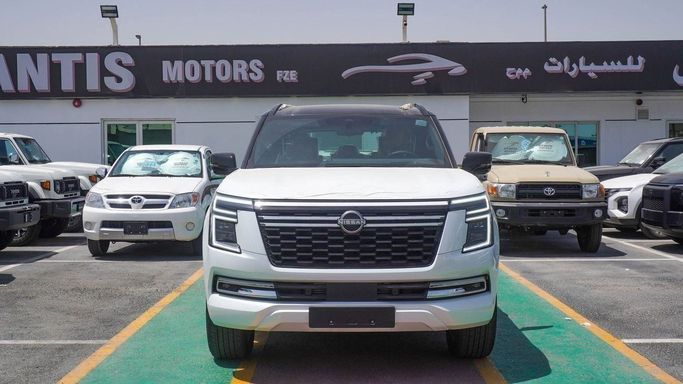 جديدة Nissan Patrol سابعاً (Y63), 3.5 l, 2026 في في الإمارات, دبي من Atlantis Motors FZE، اللون أبيض. مواصفات الخليج | AUTO.AE | إعلان #266287