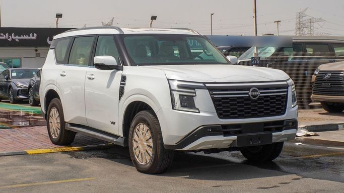 جديدة Nissan Patrol سابعاً (Y63), 3.5 l, 2025 في في الإمارات, دبي من Atlantis Motors FZE، اللون أبيض. أخرى | AUTO.AE | إعلان #266307
