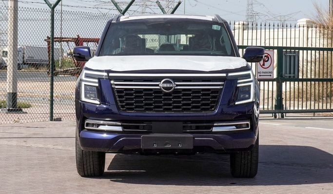 جديدة Nissan Patrol سابعاً (Y63), 3.5 l, 2026 في في الإمارات, دبي من Atlantis Motors FZE، اللون أزرق داكن. مواصفات الخليج | AUTO.AE | إعلان #266335