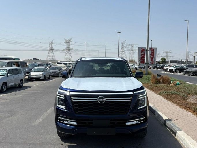 جديدة Nissan Patrol سابعاً (Y63), 3.5 l, 2026 في في دبي من Atlantis Motors FZE، اللون أزرق داكن. مواصفات الخليج | AUTO.AE | إعلان #266608