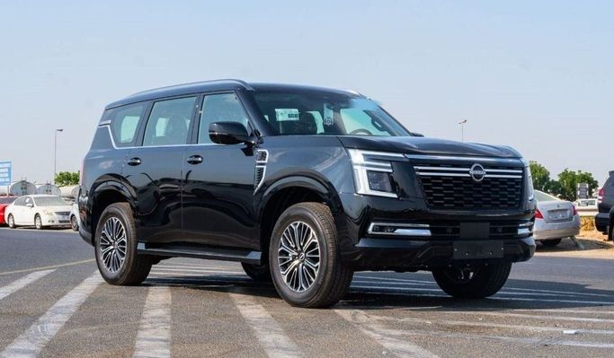جديدة Nissan Patrol سابعاً (Y63), 3.8 l, 2025 في في دبي من Mercury Global FZCO، اللون أسود. مواصفات الخليج | AUTO.AE | إعلان #268890