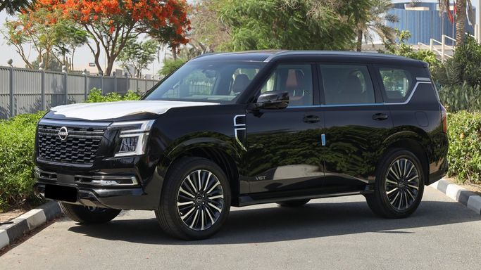 New Nissan Patrol VII (Y63), 3.5 l, 2026 in Dubai, Black color. GCC Specs | AUTO.AE | Listing #269007