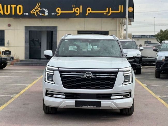 New Nissan Patrol VII (Y63), 3.5 l, 2026 in Dubai by AL REEM AUTO, White color. GCC Specs | AUTO.AE | Listing #269048