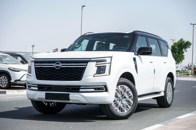 جديدة Nissan Patrol سابعاً (Y63), 3.8 l, 2026 في في دبي، اللون أبيض. المواصفات اليابانية | AUTO.AE | إعلان #269882
