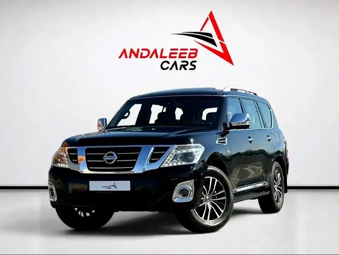 مستعملة Nissan Patrol عملية فيس ليفت VI (Y62), 5.6 l, 2015 في في دبي من Andaleeb Cars، اللون أسود. مواصفات الخليج | AUTO.AE | إعلان #271387