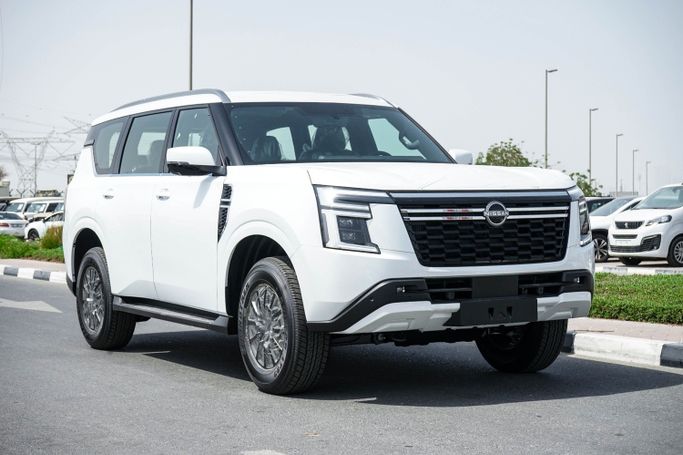 Новый Nissan Patrol VII (Y63), 3.8 л, 2026 в Дубае от Wafrah Automotive Fzco Белый цвет. Японская | AUTO.AE | Объявление #273081