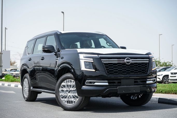 جديدة Nissan Patrol سابعاً (Y63), 3.8 l, 2026 في في دبي من Wafrah Automotive Fzco، اللون أسود. المواصفات اليابانية | AUTO.AE | إعلان #273085