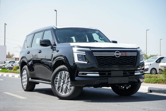 جديدة Nissan Patrol سابعاً (Y63), 3.5 l, 2026 في في الإمارات, دبي، اللون أسود. مواصفات الخليج | AUTO.AE | إعلان #274028