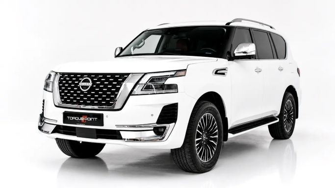 مستعملة Nissan Patrol عملية فيس ليفت VI (Y62) 2, 4.0 l, 2023 في في الإمارات, دبي من Torque Point، اللون أبيض. مواصفات الخليج | AUTO.AE | إعلان #278786