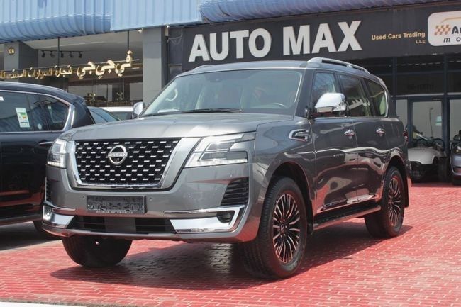 Used ⁦Nissan Patrol VI (Y62) Facelift 2, 4.0 l, 2022⁩ in UAE, Dubai by Auto Max used Car Trading LLC, Grey color. GCC Specs | AUTO.AE | Listing #287565