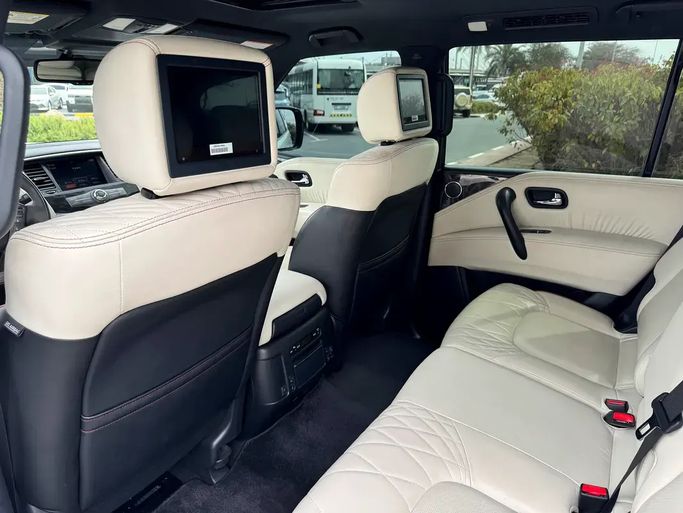 Used Nissan Patrol VI (Y62) Facelift, 5.6 l, 2018 in UAE, Dubai by Royal Motors, White color. GCC Specs | AUTO.AE | Listing #295224 — photo 13 of 18