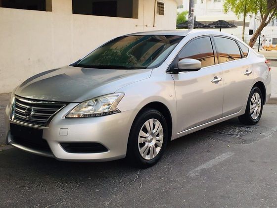 Подержанный Nissan Sentra VII (B17), 1.6 л, 2015 в Дубае от DEVA CARS Серебристый цвет. GCC | AUTO.AE