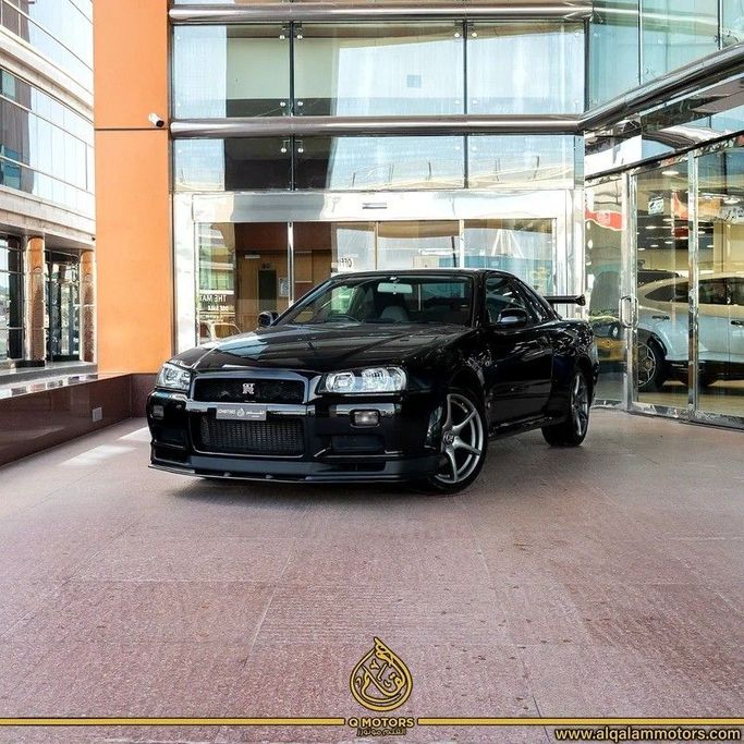 Подержанный Nissan Skyline GT-R X (R34), 2.6 л, 1999 в Дубае от Q Motors Черный цвет. Японская | AUTO.AE