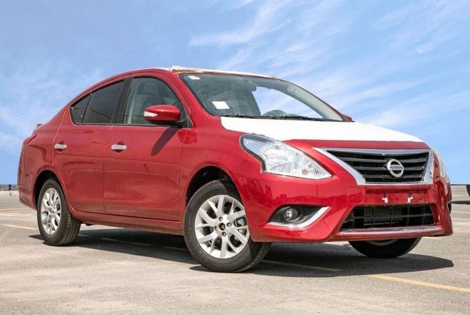 New Nissan Sunny N18 Facelift, 1.6 l, 2024 in Dubai by Mohamed Hakim Motors, Red color. Other | AUTO.AE
