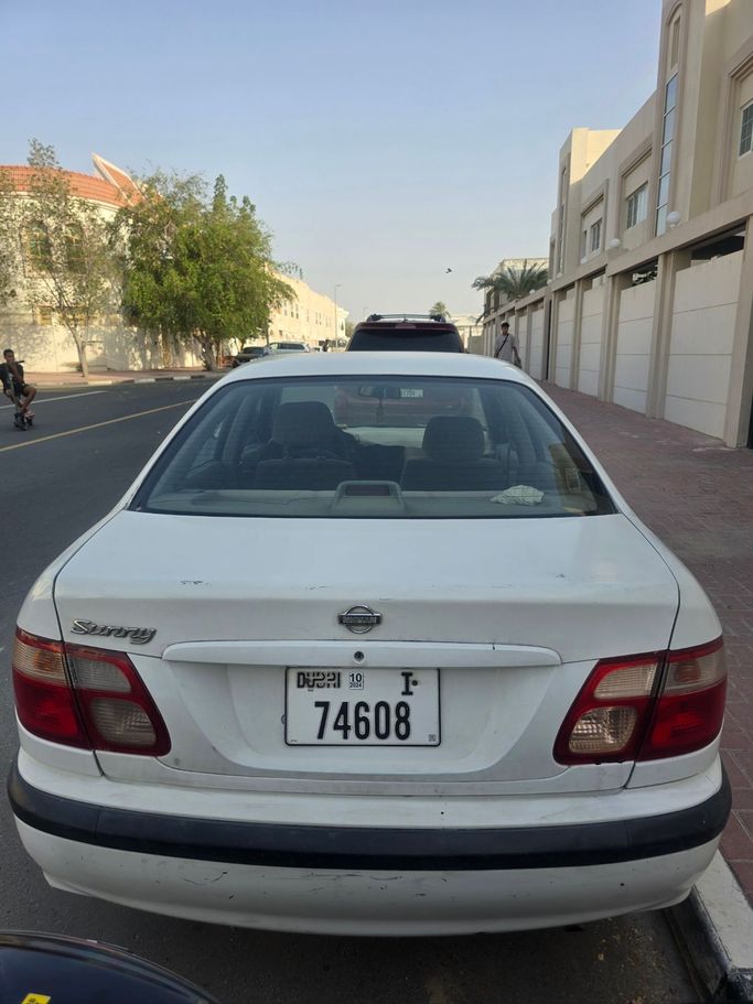 Подержанный Nissan Sunny N16, 1.6 л, 2001 в Дубае Белый цвет. GCC | AUTO.AE | Объявление #249844