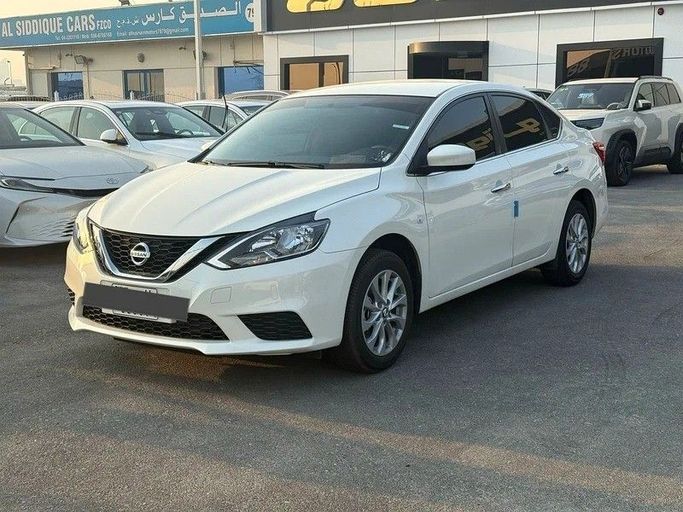 New Nissan Sylphy V (B19), 1.6 l, 2025 in Dubai by Gold Auto, White color.  | AUTO.AE