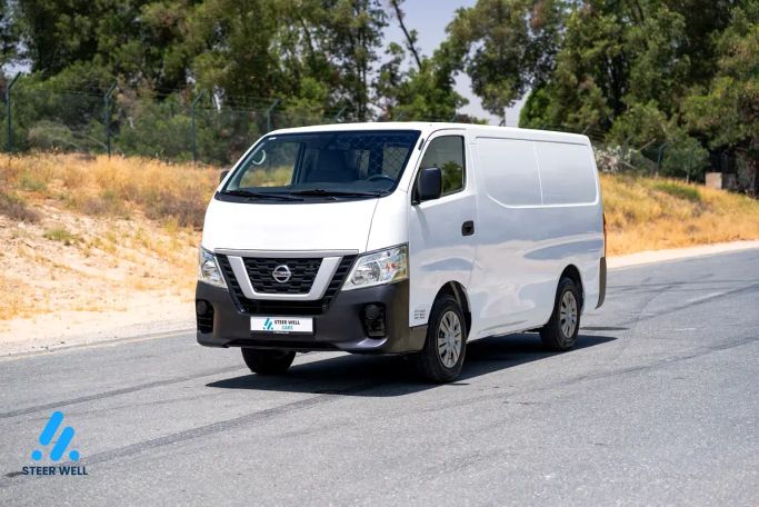 Used Nissan Urvan V (E26) / NV350 Urvan, 2.5 l, 2020 in Dubai by SteerWell Auto, White color. GCC Specs | AUTO.AE | Listing #263906
