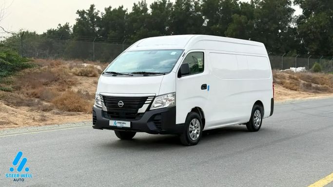Used Nissan Urvan V (E26) / NV350 Urvan, 2.5 l, 2025 in Dubai by SteerWell Auto, White color. GCC Specs | AUTO.AE | Listing #263910