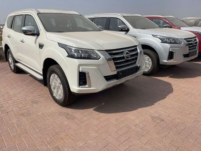 New Nissan X-Terra, 2.5 l, 2023 in Dubai by Mohamed Hakim Motors, White color. GCC Specs | AUTO.AE