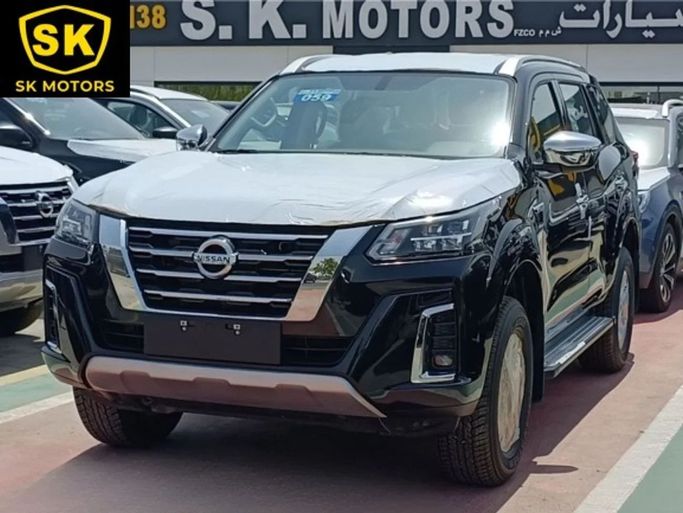 New Nissan X-Terra, 2.5 l, 2025 in Dubai by SK Motors, Black color. GCC Specs | AUTO.AE