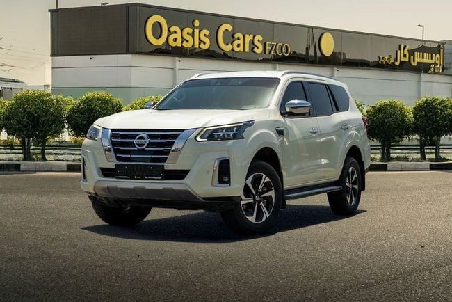 Used Nissan X-Terra, 2.5 l, 2023 in Dubai by OASIS CARS, White color. GCC Specs | AUTO.AE | Listing #259308