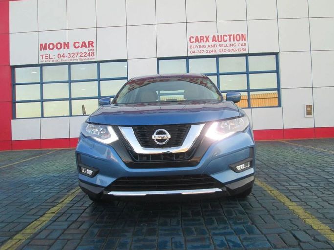 New Nissan X-Trail IV, 2.5 l, 2023 in Dubai by Mohamed Hakim Motors, Navy Blue color. GCC Specs | AUTO.AE