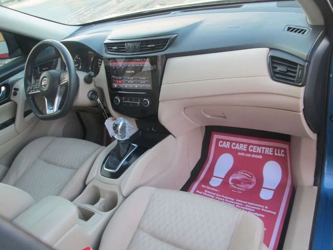 New Nissan X-Trail IV, 2.5 l, 2023 in Dubai by Mohamed Hakim Motors, Navy Blue color. GCC Specs | AUTO.AE