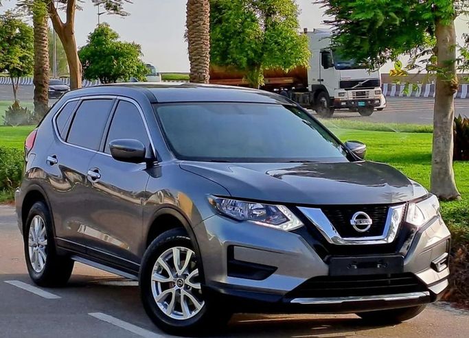 New Nissan X-Trail IV, 2.5 l, 2023 in Dubai by Mohamed Hakim Motors, Grey color. GCC Specs | AUTO.AE