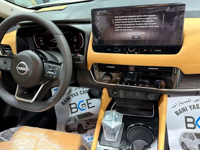 New Nissan X-Trail IV, 2.5 l, 2025 in Dubai by BANIYAS CARS SHOWROOM, White color. GCC Specs | AUTO.AE