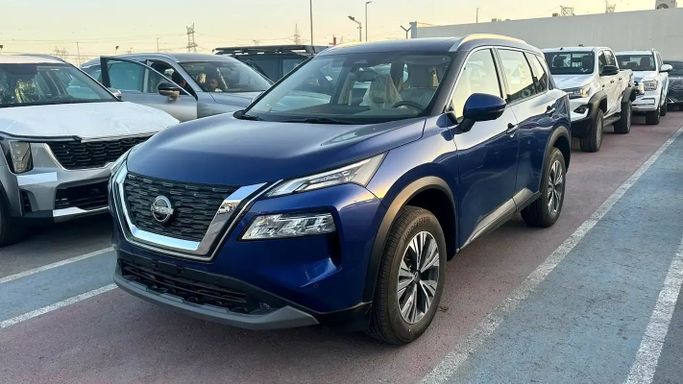 New Nissan X-Trail IV, 2.5 l, 2024 in Dubai by Euro Motors Fzco, Blue color. GCC Specs | AUTO.AE | Listing #258479