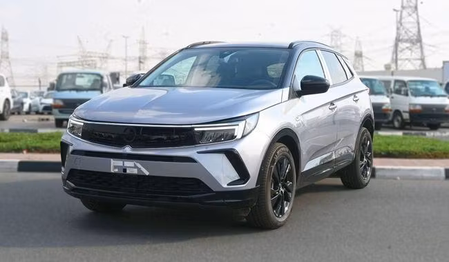 New Opel Grandland X I Facelift, 1.2 l, 2024 in Dubai by Hussein Ghulam Motors FZCO, Grey color. GCC Specs | AUTO.AE | Listing #243558