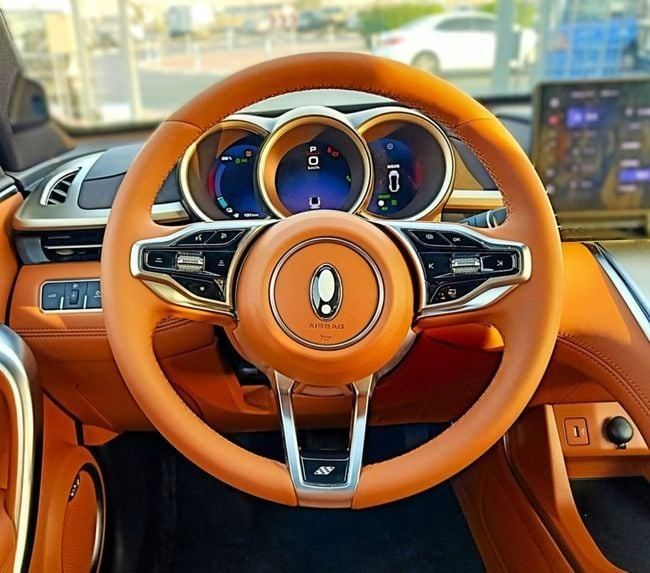 Подержанный ORA Good Cat I, 2023 в Дубае от Soltan Auto Синий цвет. Китайская | AUTO.AE