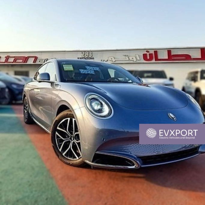 New ORA Lightning Cat, 2023 in Dubai by Evxport, Navy Blue color. Chinese Specs | AUTO.AE