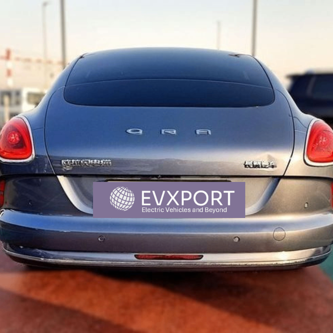 New ORA Lightning Cat, 2023 in Dubai by Evxport, Navy Blue color. Chinese Specs | AUTO.AE