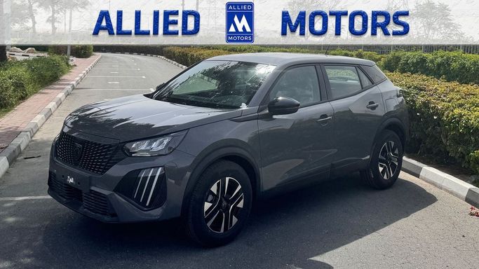 Новый Peugeot 2008 II Рестайлинг, 1.2 л, 2025 в Дубае от Allied Motors Серый цвет. GCC | AUTO.AE | Объявление #267191