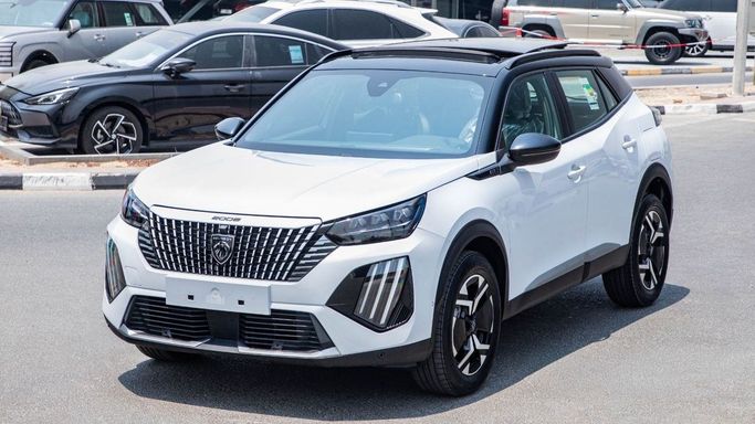 جديدة ⁦Peugeot 2008 فيس ليفت الثاني، 1.2 l، 2026⁩ في في الإمارات, دبي من Dresden Motors، اللون أبيض. مواصفات الخليج | AUTO.AE | إعلان #286284