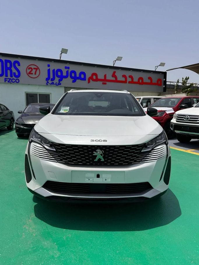 New Peugeot 3008 II Facelift, 1.6 l, 2025 in Dubai by Mohamed Hakim Motors, White color. GCC Specs | AUTO.AE