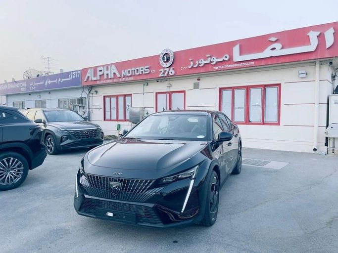 جديدة Peugeot 408 ثالثاً, 1.6 l, 2025 في في دبي من ALPHA MOTORS FZE، اللون أسود. مواصفات الخليج | AUTO.AE