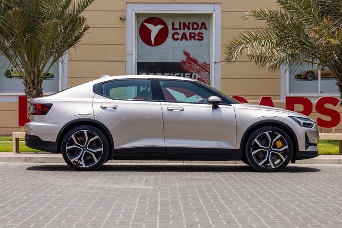 Used Polestar 2 I, 2023 in Dubai by Linda Cars, Golden color. GCC Specs | AUTO.AE