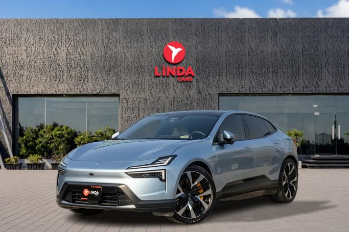 Used ⁦Polestar 4, 2025⁩ in UAE, Dubai by Linda Cars, Light Blue color. GCC Specs | AUTO.AE | Listing #289376