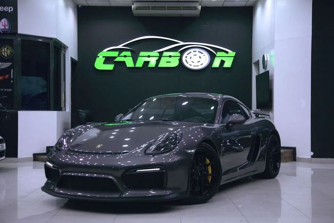 Подержанный Porsche 718 Boxster GTS IV 718 (982), 4.0 л, 2016 в Дубае от Carbon Cars Серый цвет. GCC | AUTO.AE
