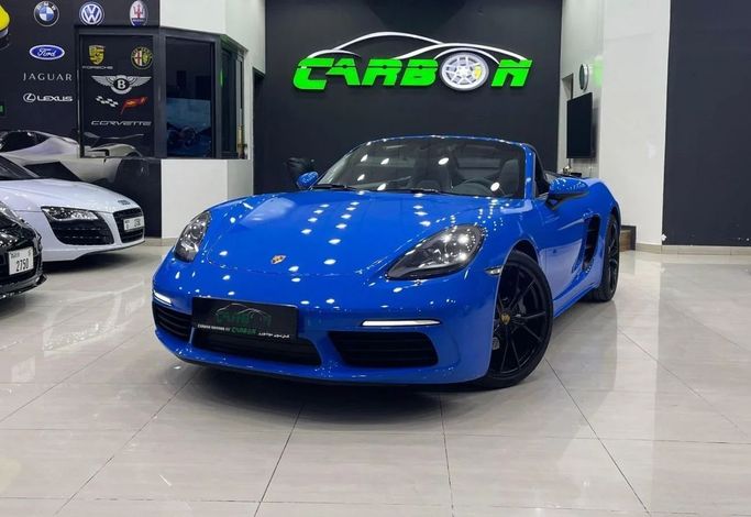 Подержанный Porsche 718 Boxster IV 718 (982), 2.0 л, 2022 в Дубае от Carbon Cars Синий цвет. Other | AUTO.AE