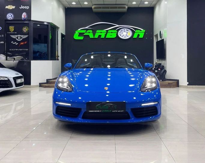 Подержанный Porsche 718 Boxster IV 718 (982), 2.0 л, 2022 в Дубае от Carbon Cars Синий цвет. Other | AUTO.AE