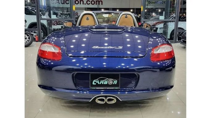 Подержанный Porsche 718 Boxster S II (987), 3.2 л, 2006 в Дубае от Carbon Cars Синий цвет. GCC | AUTO.AE