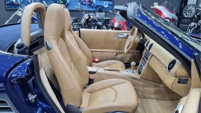 Подержанный Porsche 718 Boxster S II (987), 3.2 л, 2006 в Дубае от Carbon Cars Синий цвет. GCC | AUTO.AE
