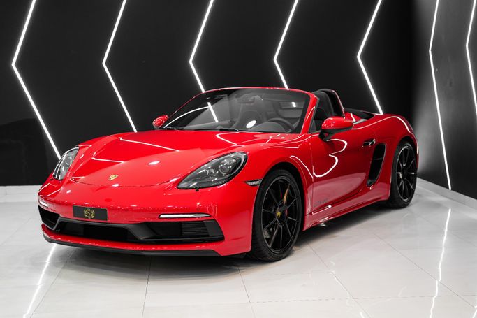 Подержанный Porsche 718 Boxster GTS IV 718 (982), 4.0 л, 2023 в Дубае от Sanam Cars Красный цвет. GCC | AUTO.AE | Объявление #255330