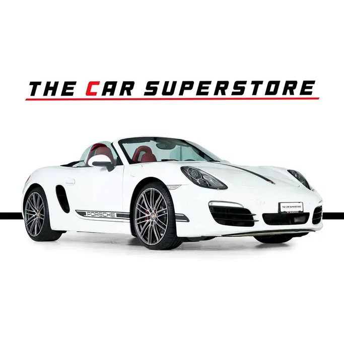 Подержанный Porsche 718 Boxster S III (981), 3.4 л, 2014 в Дубае от The Car Superstore Белый цвет. GCC | AUTO.AE | Объявление #264050