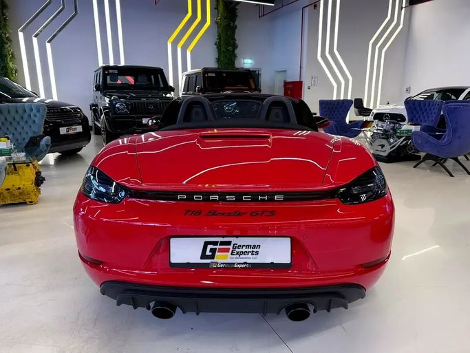 Подержанный Porsche 718 Boxster GTS IV 718 (982), 4.0 л, 2023 в ОАЭ, Дубай от GE Motors Красный цвет. Корейская | AUTO.AE | Объявление #295436 — фото 10 из 15