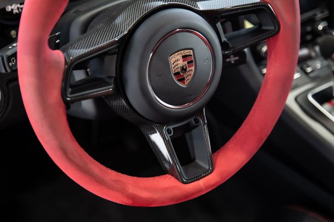 Used Porsche 911 GT2 991, 3.8 l, 2018 in Dubai by Exotic Cars, White color. Other | AUTO.AE